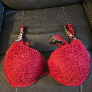 Red Victorias Secret Bombshell Bra